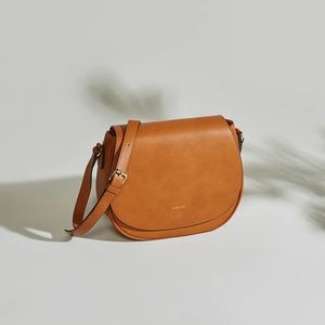 Angela Roi Morning Cross-Body in Cognac